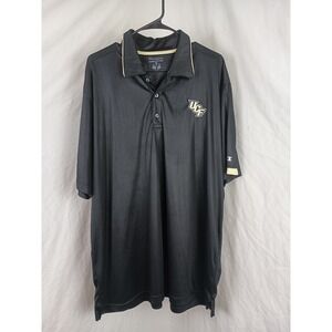 Champion Elite Black UCF Knights Golf Polo XXL University of Central Florida